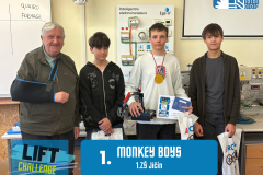 1. místo MONKEY BOYS 1.ZŠ Jičín