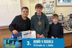 3. místo Bobři v rogalu