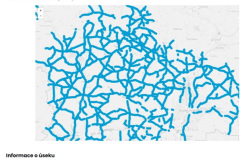 Obrázek 5 – Zobrazení otevřených dat v mapě