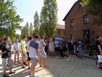 2019 návštěva v Osvětimi